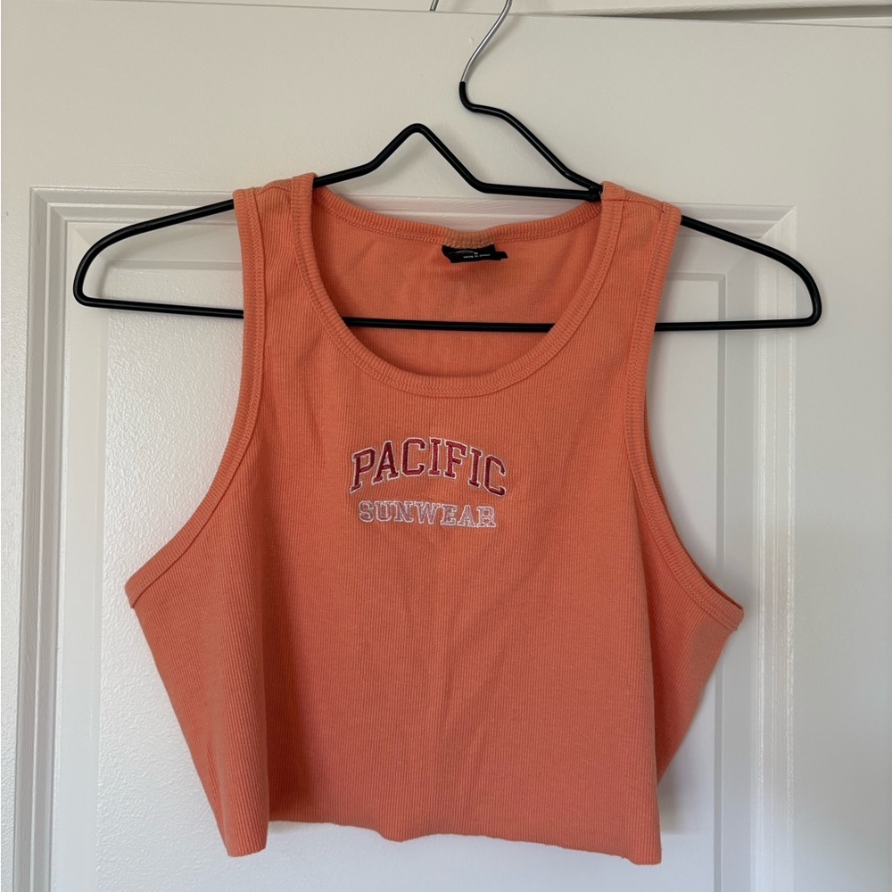 Pacsun Orange Tank Top